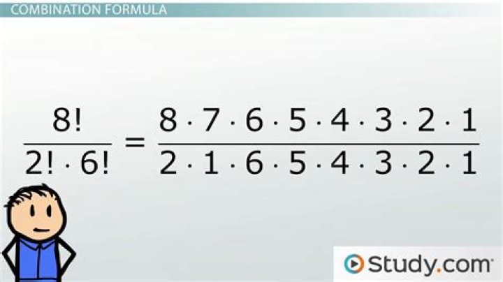 12 Combinations of 8