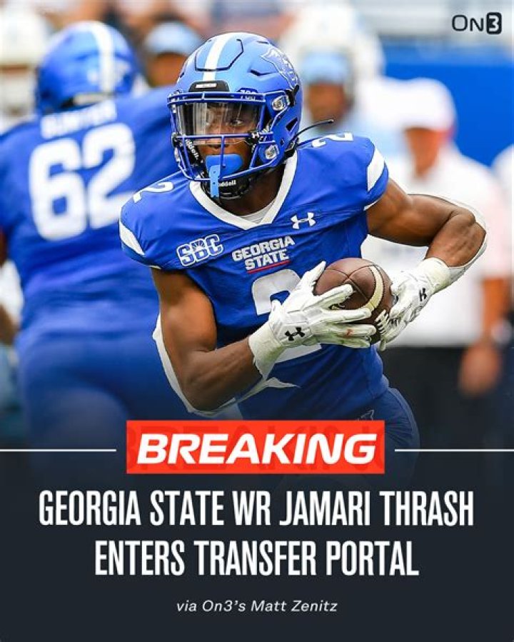 Georgia State WR Jamari Thrash Transfers to Louisville