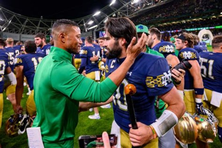 Sam Hartman Leads the Notre Dame Fight in Ireland