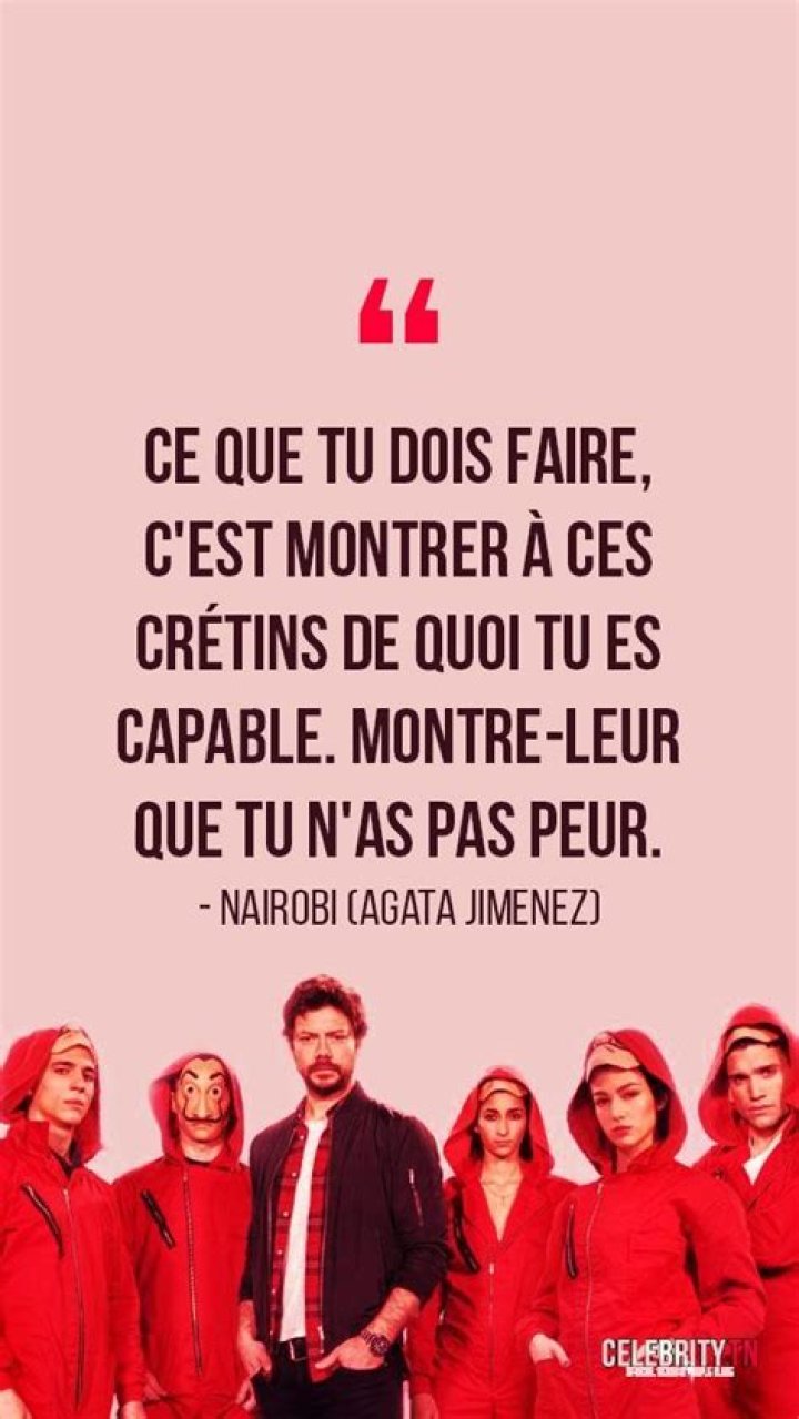 Top 21 Meilleures Citations de La Casa de Papel (Photos)