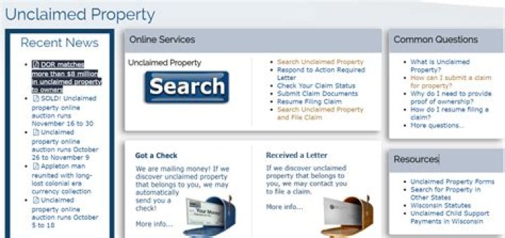 Wisconsin Unclaimed Property Search: A Comprehensive Guide to Reclaiming Your Lost Assets
